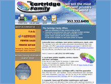 Tablet Screenshot of cartridgefamilyinc.com